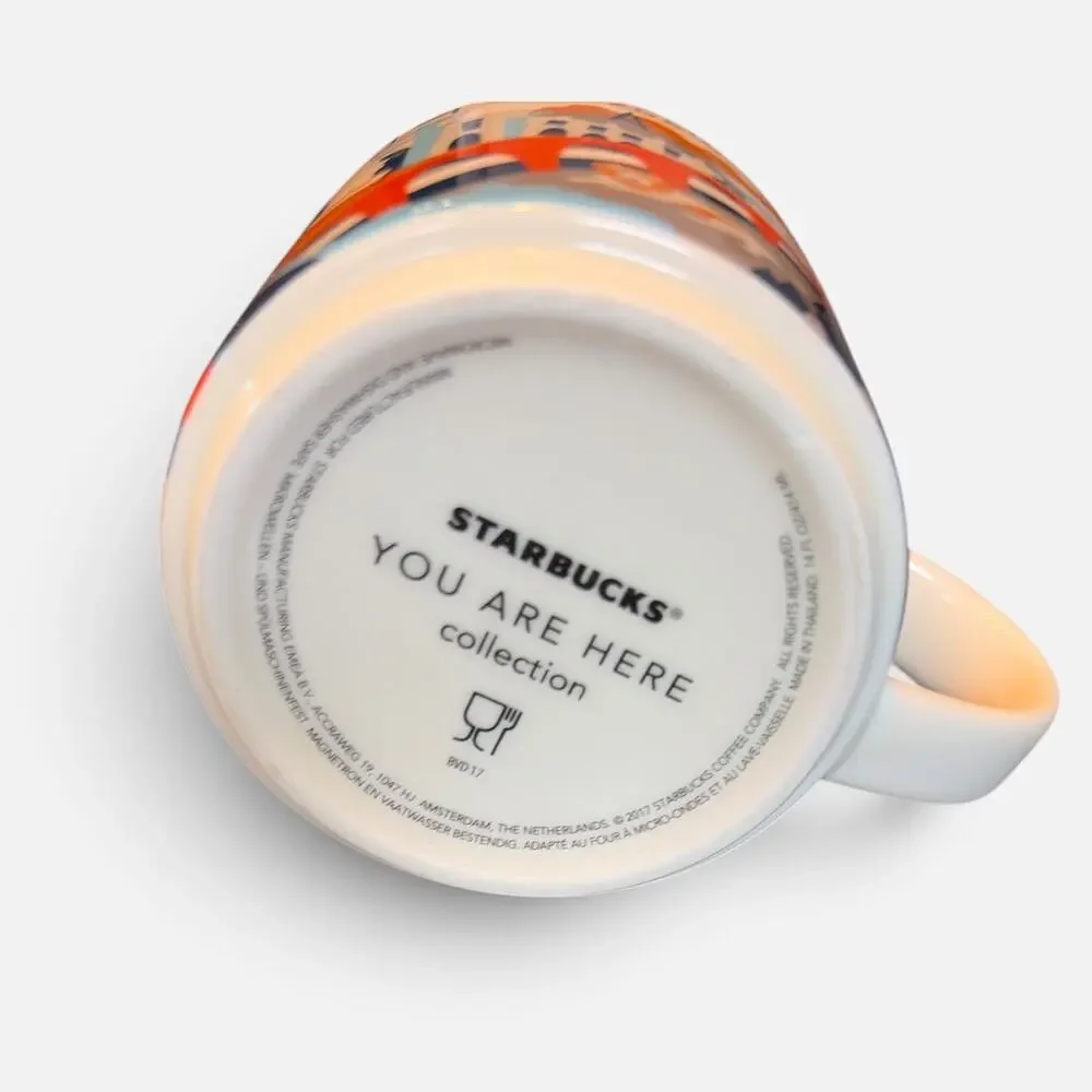 Starbucks Zurich You Are Here YAH Collection 2025 Coffee Tea Mug 14 oz